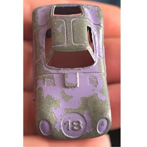 Vintage Tootsietoy CHEETAH Purple Color #18 Diecast Metal Tootsie Toy Race Car